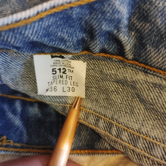 Levis Vintage 90's 512 Mom Jeans - Picture 10 of 11